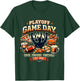 2026 Playoff Game Day Football Friends Snacks Watch Party T-Shirt - T-Shirt | Forest