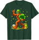 St Patricks Day Bigfoot Sasquatch Shamrock Men Women Kids T-Shirt - T-Shirt | Forest