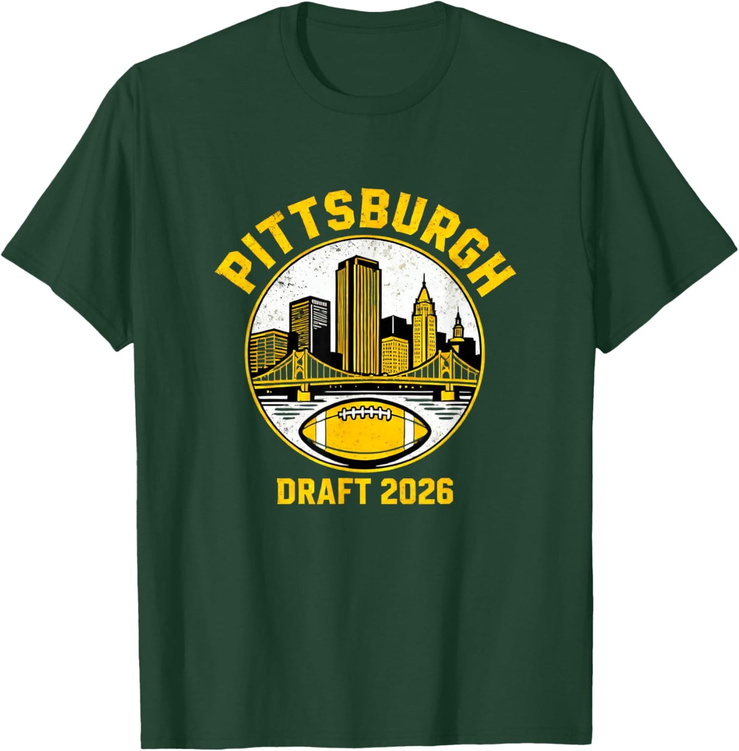 Pittsburgh Draft 2026 T-Shirt - T-Shirt | Forest