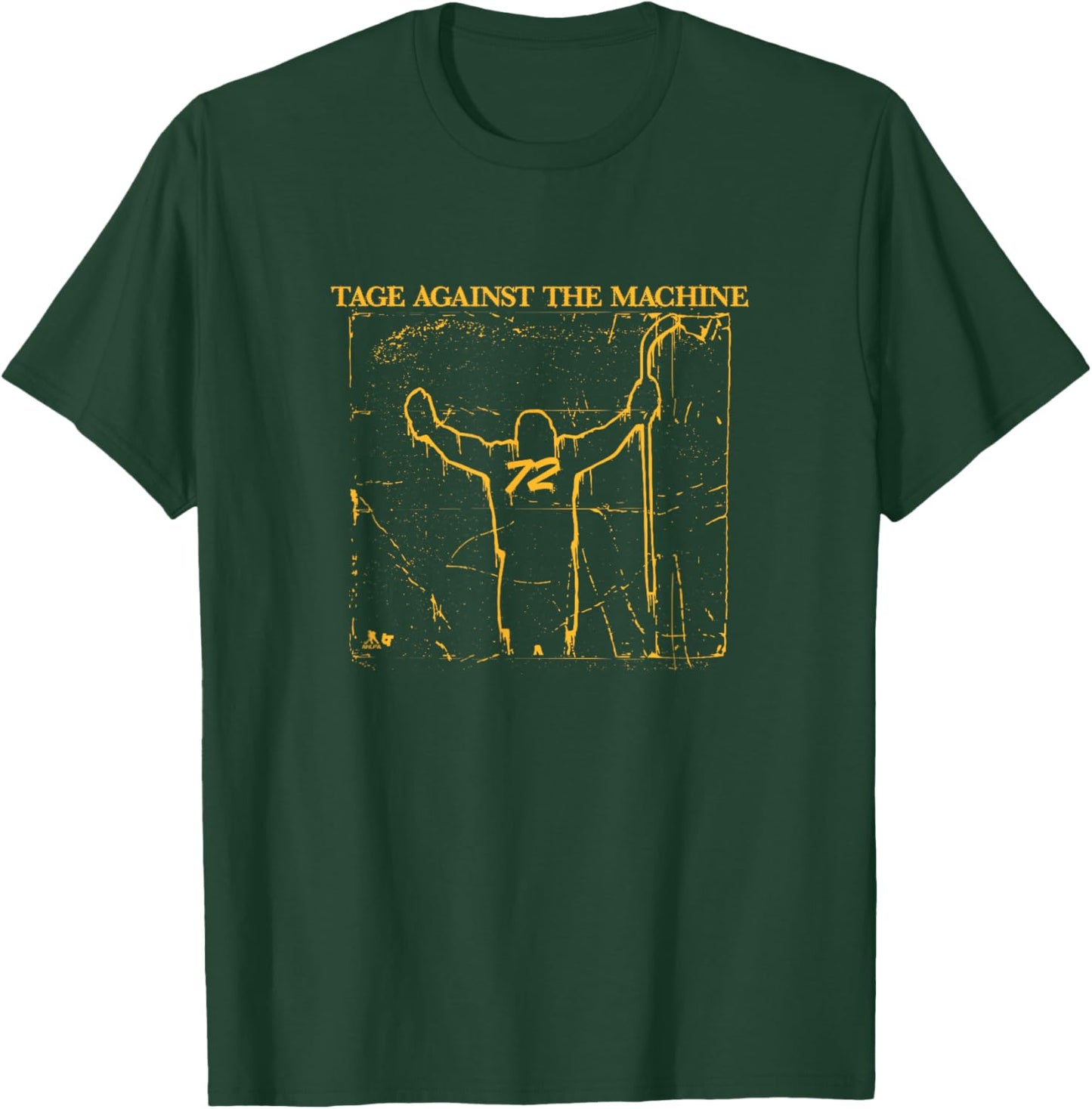 Tage Thompson - Tage Against The Machine - Buffalo Hockey T-Shirt - T-Shirt | Forest