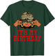 It's My Birthday Queen Camo African American Black Woman T-Shirt - T-Shirt | Forest