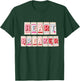 Heart Breaker Flux Knitted Design Valentines Day T-Shirt - T-Shirt | Forest