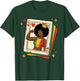 Black Queen African American Black History Month Melanin T-Shirt - T-Shirt | Forest