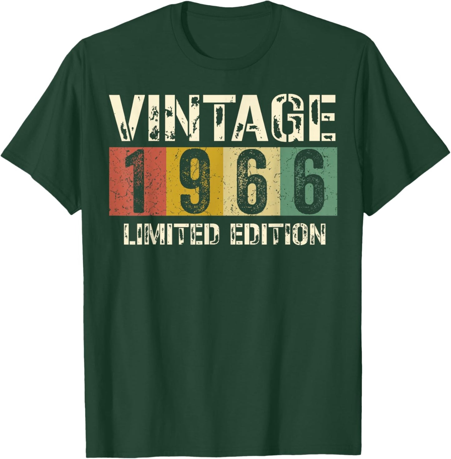 Classic 60 Birthday Decorations Men 60yr 1966 60th Birthday T-Shirt - T-Shirt | Forest