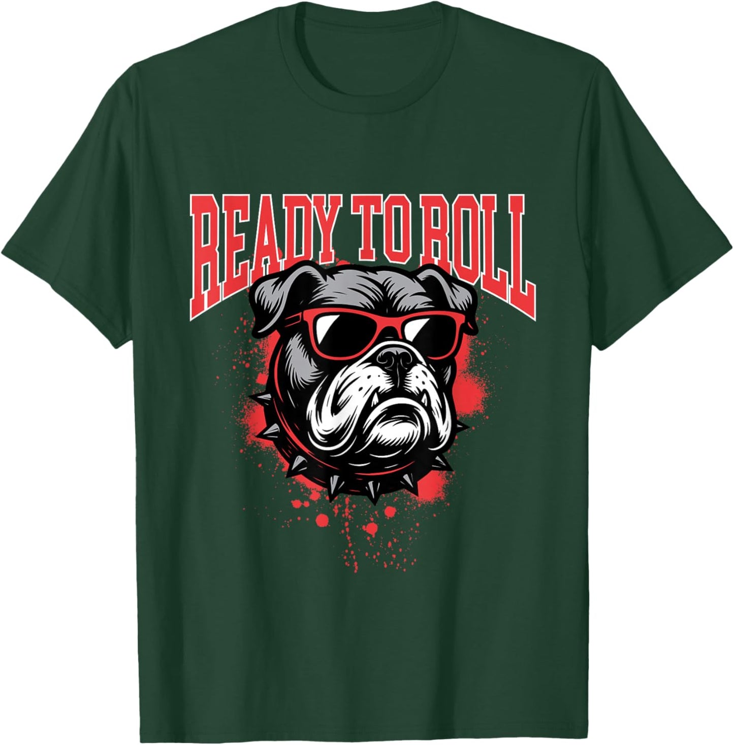 Ready to Roll - Georgia Football Lover Game Day T-Shirt - T-Shirt | Forest