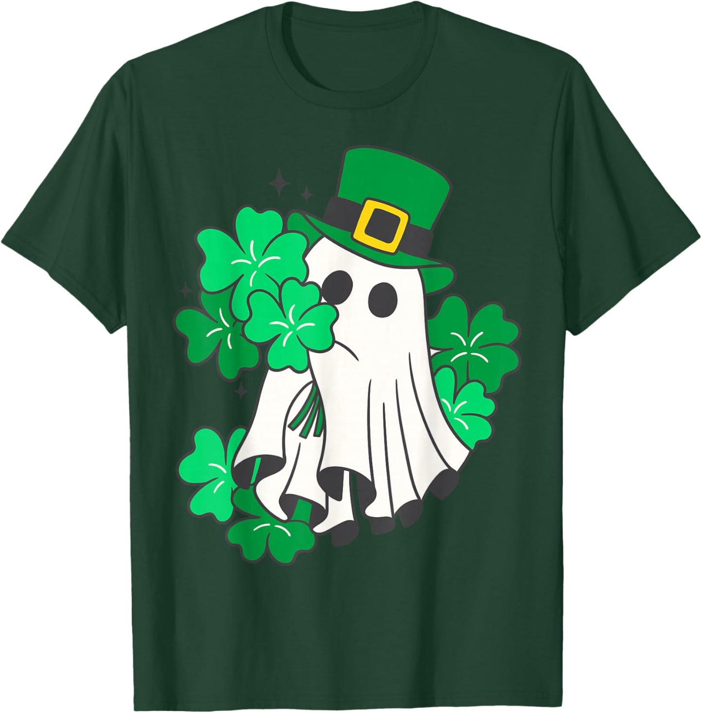 Shamrock Ireland Irish Happy St. Patrick's Day Men & Women T-Shirt - T-Shirt | Forest