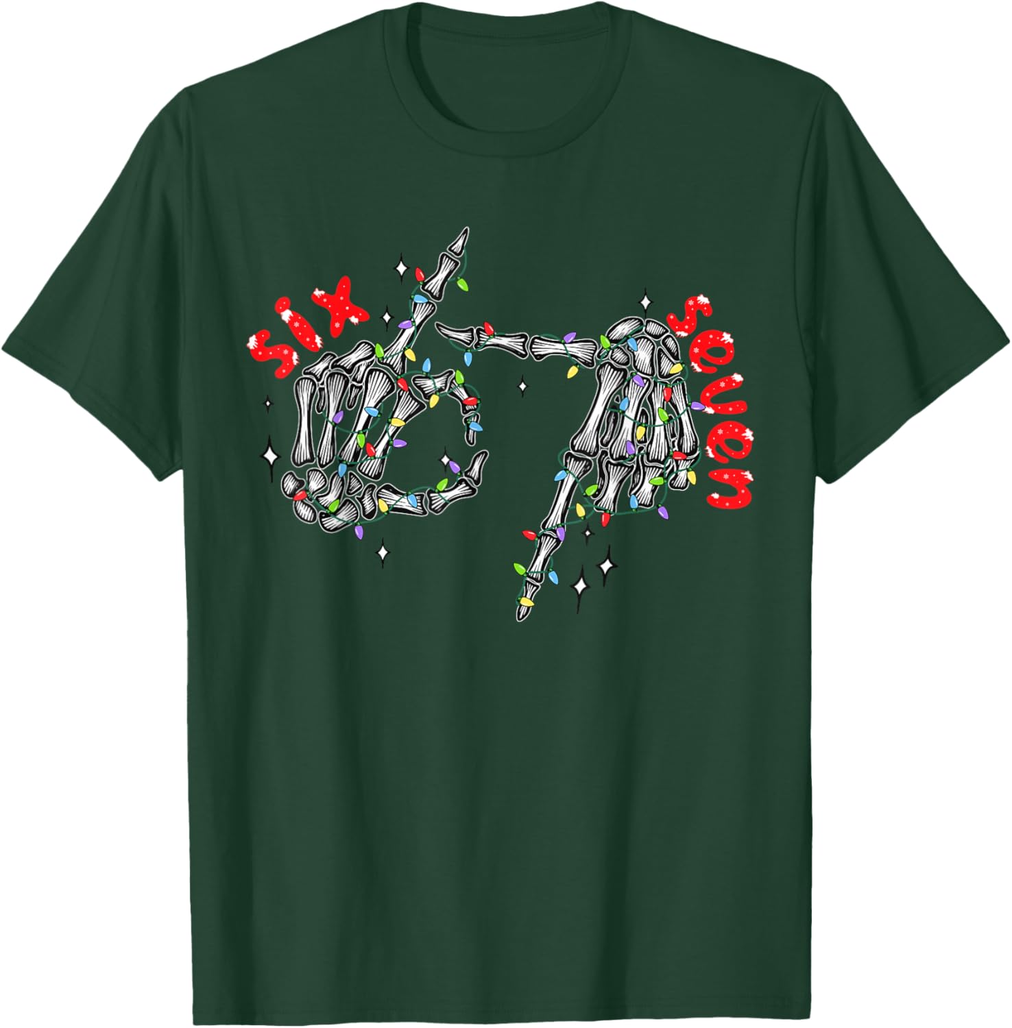 67 Meme Six Seven for Kids Women Men Boys Girls Christmas T-Shirt - T-Shirt | Forest