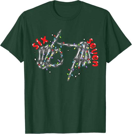 67 Meme Six Seven for Kids Women Men Boys Girls Christmas T-Shirt - T-Shirt | Forest