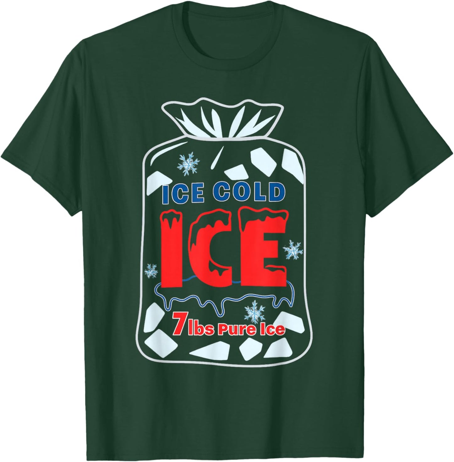 Bag of Ice Halloween Costume T-Shirt - T-Shirt | Forest