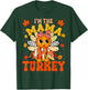 I'm The Mama Turkey Matching 2025 Family Thanksgiving T-Shirt - T-Shirt | Forest