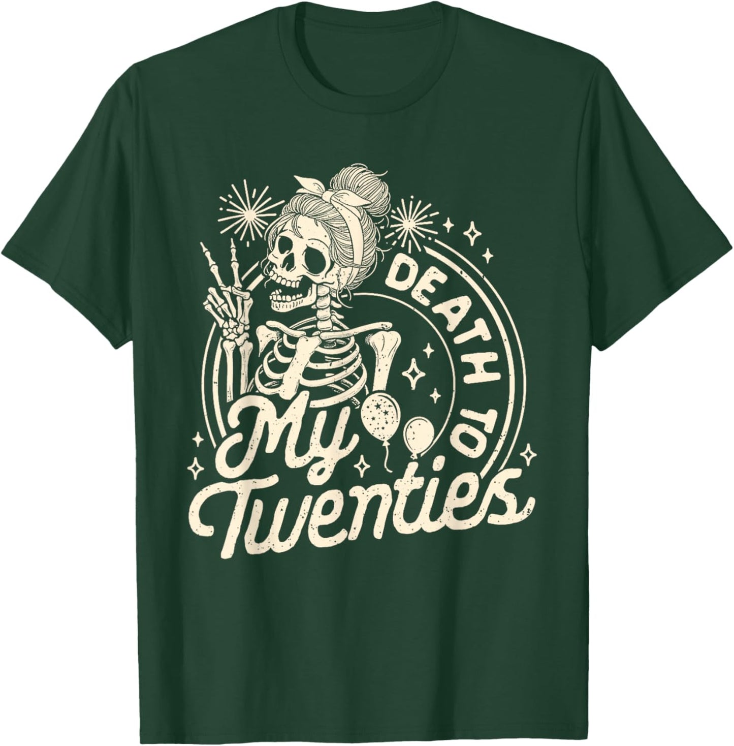 30 Years Old Skeleton T-Shirt - T-Shirt | Forest