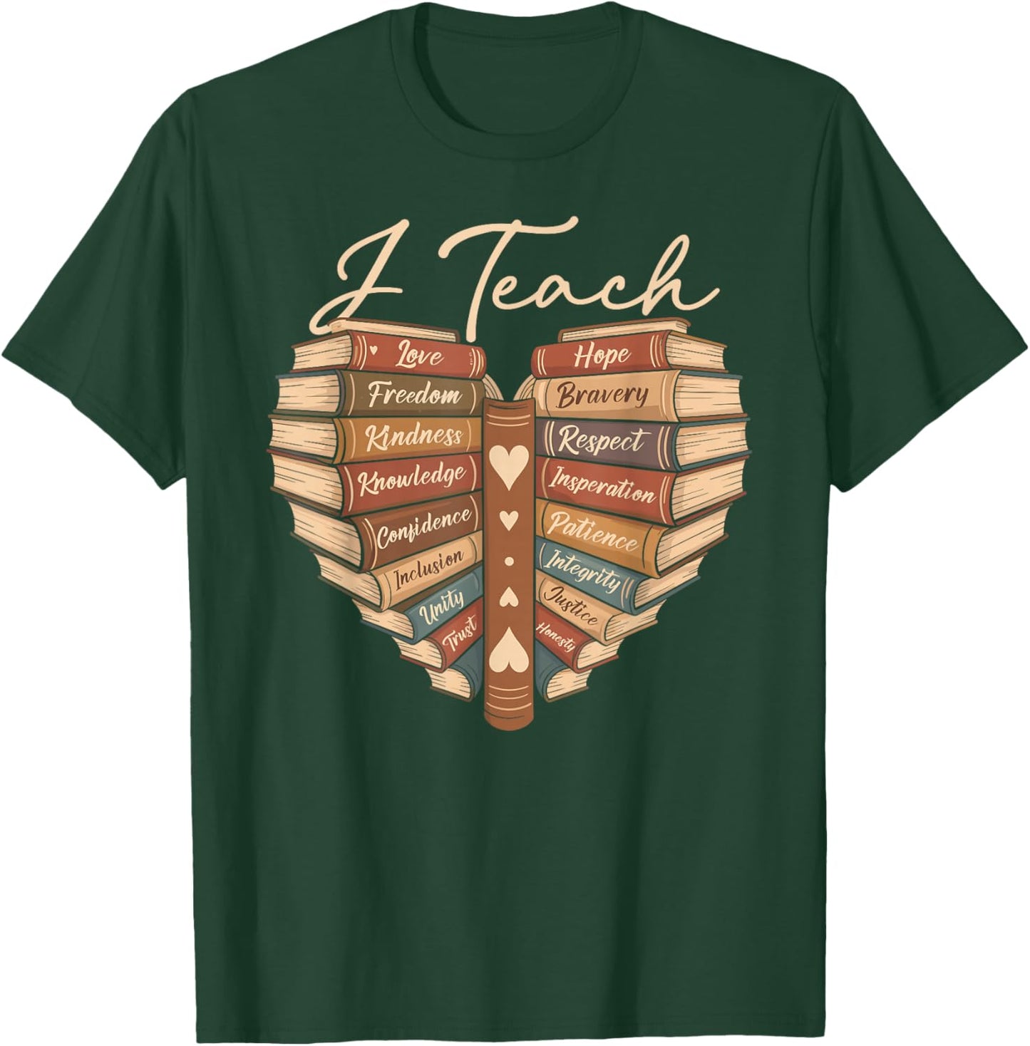 I Teach African American History Black History T-Shirt - T-Shirt | Forest