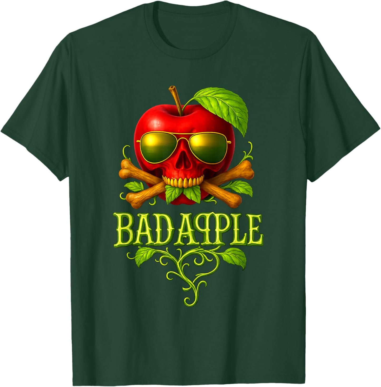 Bad Aqple Band T-Shirt - T-Shirt | Forest
