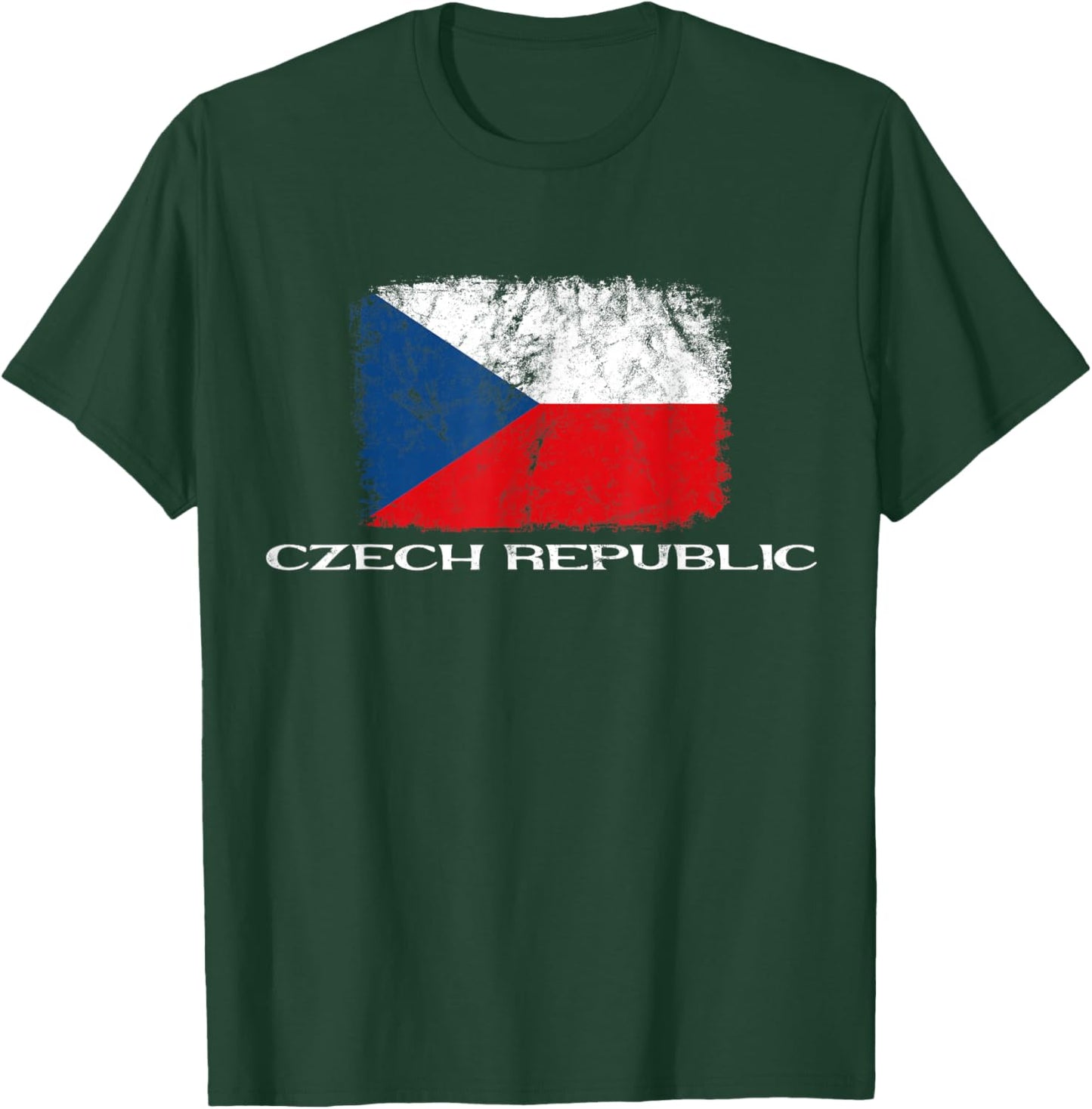 Czech Republic Flag, Czech Republic Travel, Czech Flag T-Shirt - T-Shirt | Forest