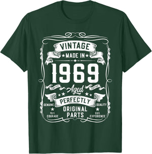 Vintage 1969 57yr 57th Birthday Gifts 57 Years Old T-Shirt - T-Shirt | Forest