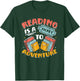 Reading is A Ticket to Adventure Book Library Themed T-Shirt - T-Shirt | Forest