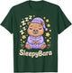 Sleepybara Capybara Pajamas Zzz Bedtime Night Cute Kawaii T-Shirt - T-Shirt | Forest