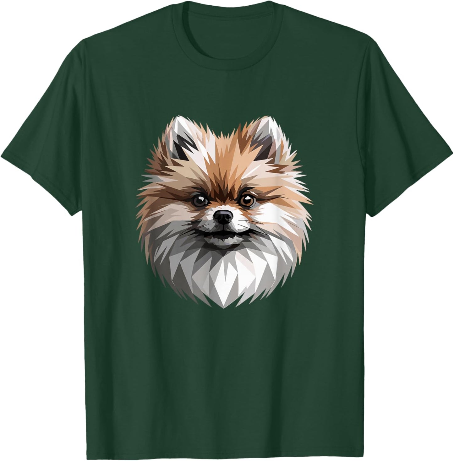 Pomeranian Dog Design Puppy Pom Cute German Dwarf Spitz T-Shirt - T-Shirt | Forest