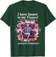 I Have Issues in My Tissues Ehlers-Danlos Syndrome Awarenes T-Shirt - T-Shirt | Forest