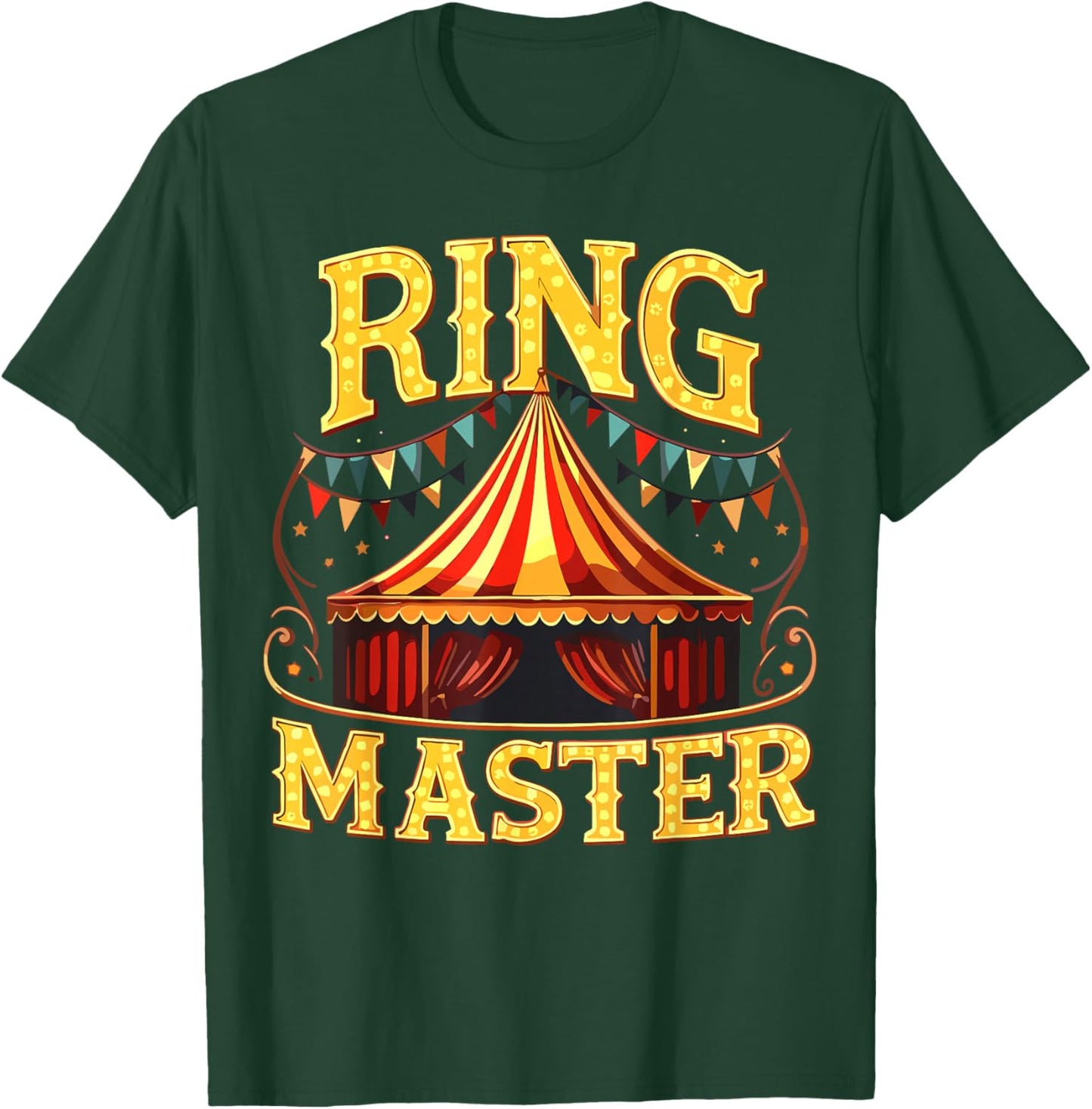 Ring Master Circus Staff Carnival Party T-Shirt - T-Shirt | Forest