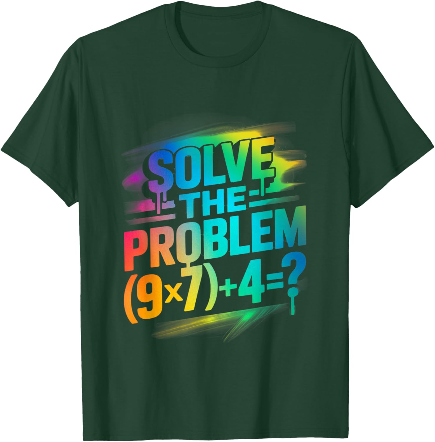 Funny 67 Meme PEMDAS Elementary Math Teacher Six Seven T-Shirt - T-Shirt | Forest