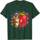 Meowl Strawberry Elephant OG Brainrot Valentine Hearts T-Shirt - T-Shirt | Forest