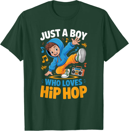 Boys Hip Hop T-Shirt - T-Shirt | Forest