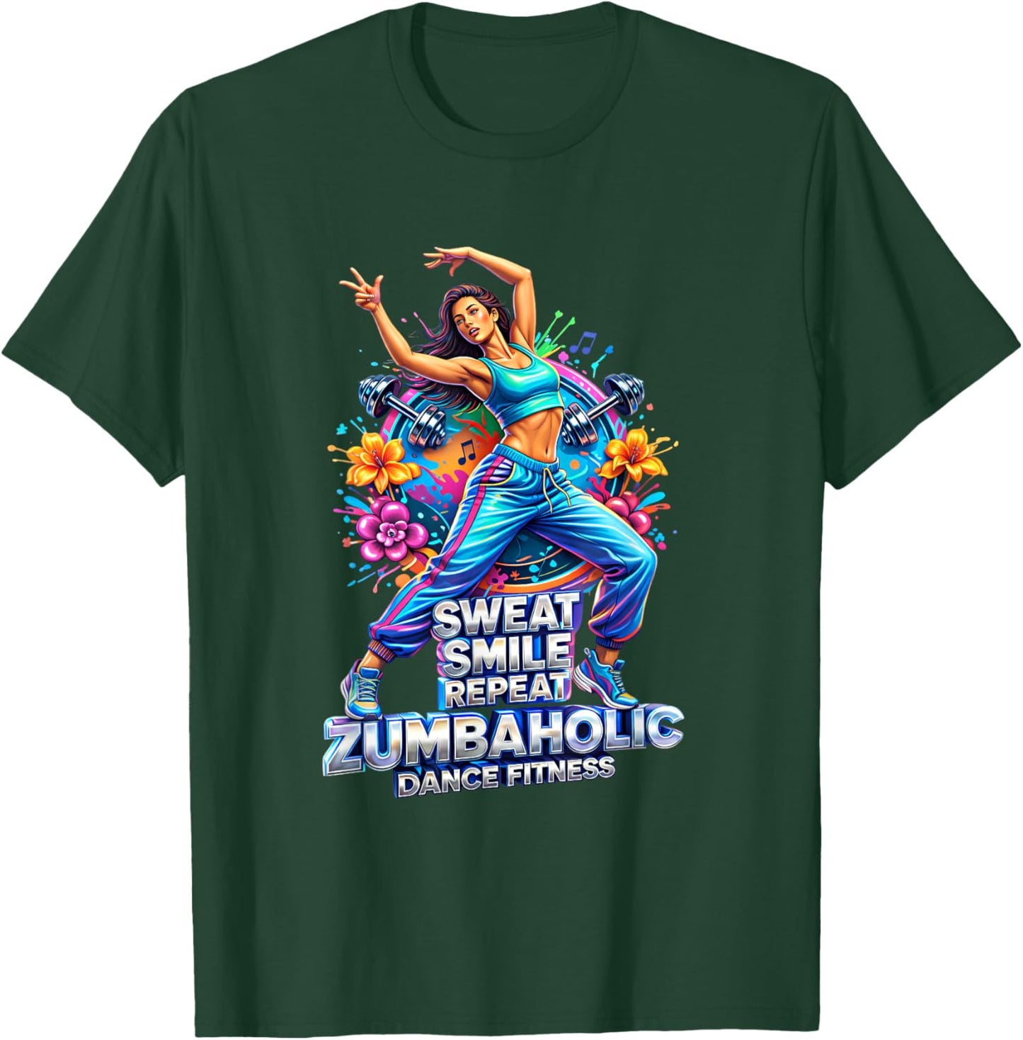 Workout Exercise T-Shirt - T-Shirt | Forest