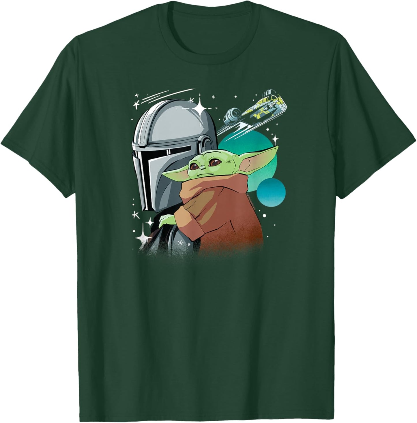The Mandalorian and Grogu - Pose T-Shirt - T-Shirt | Forest