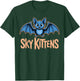 Sky Kittens Bat T-Shirt - T-Shirt | Forest