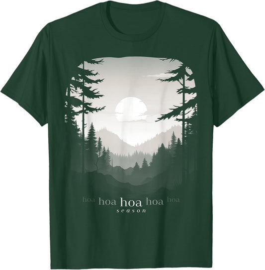 HOA HOA HOA HOA HOA Season Autumn Fall Mist Trendy T-Shirt - T-Shirt | Forest