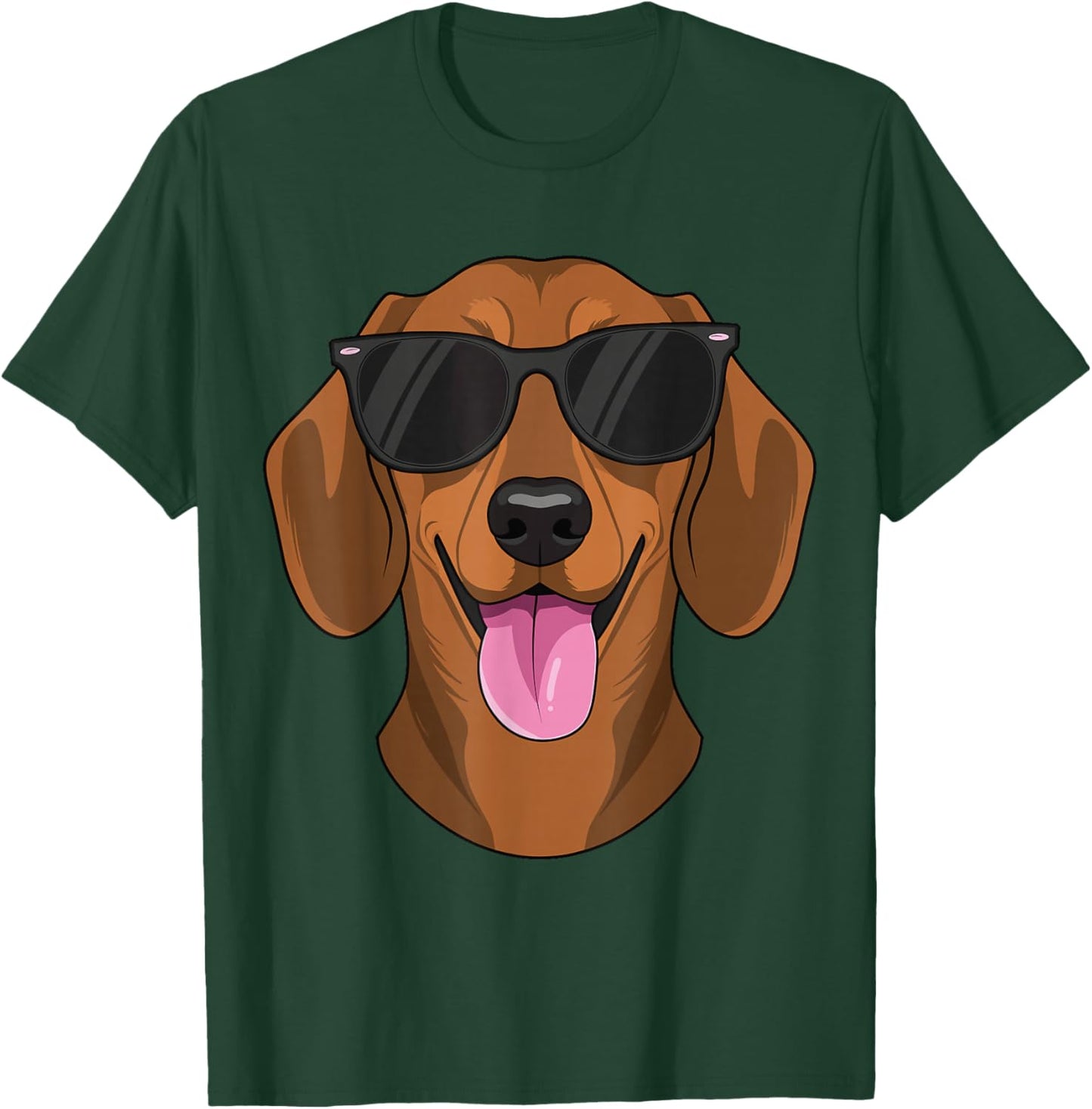 Funny Dachshund Dog Cool Animal Lover Graphic Pets Dogs T-Shirt - T-Shirt | Forest