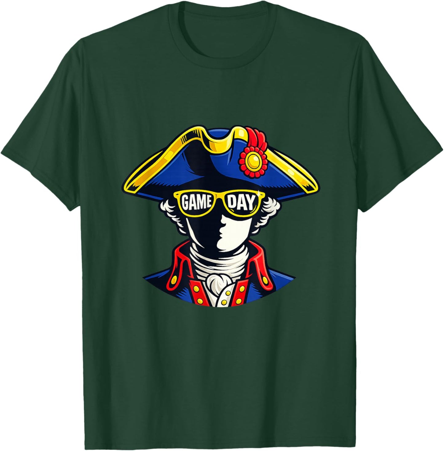 Funny Patriotic Joke | Boston 2026 Gifts | Game T-Shirt - T-Shirt | Forest
