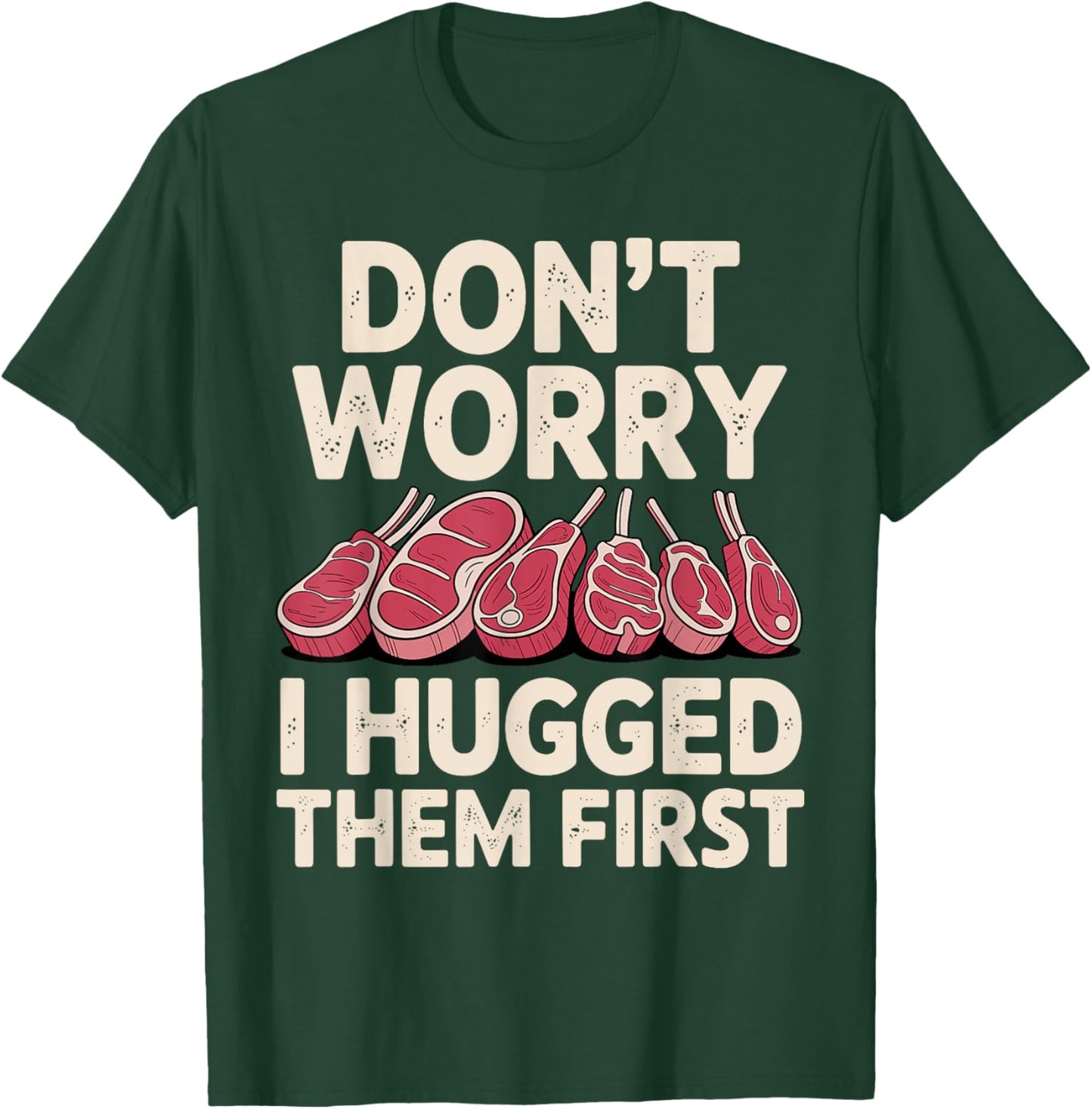 Funny Butcher Design Women Butchery Meat Butcher T-Shirt - T-Shirt | Forest
