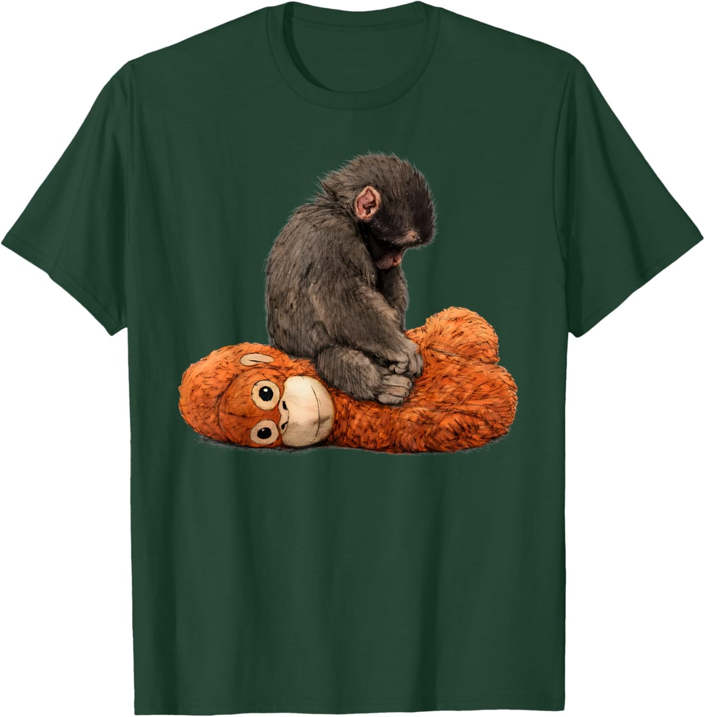 Baby Monkey Punch T-Shirt - T-Shirt | Forest