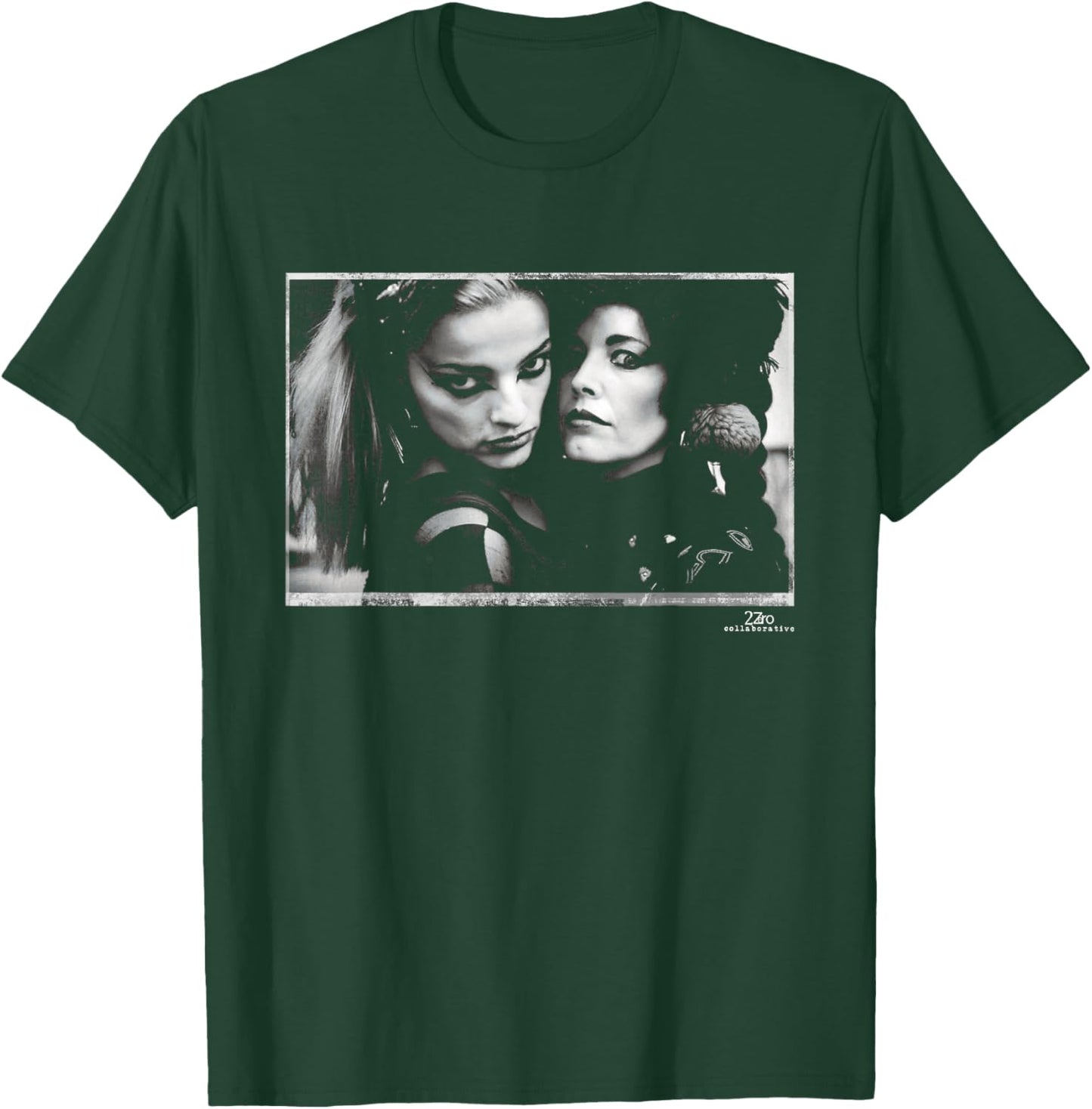 Singers Lene Lovich & Nina Hagen by Phil Nicholls T-Shirt - T-Shirt | Forest