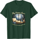 Cozy Book Lover Window Seat Happy Place Quote T-Shirt - T-Shirt | Forest