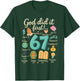 God Did It First 67 Bible Verse Faith Christian Design T-Shirt - T-Shirt | Forest