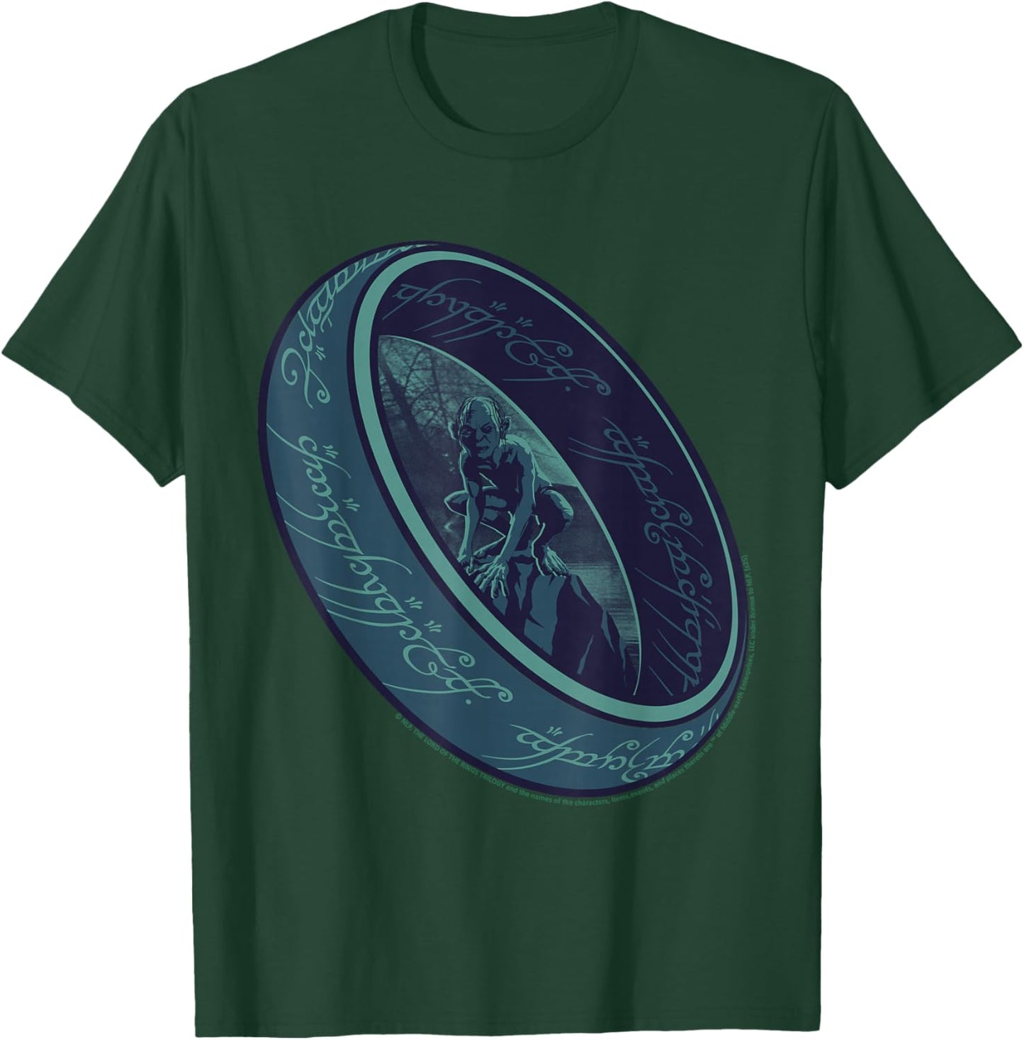 Fantasy Ring with Mysterious Creature T-Shirt - T-Shirt | Forest