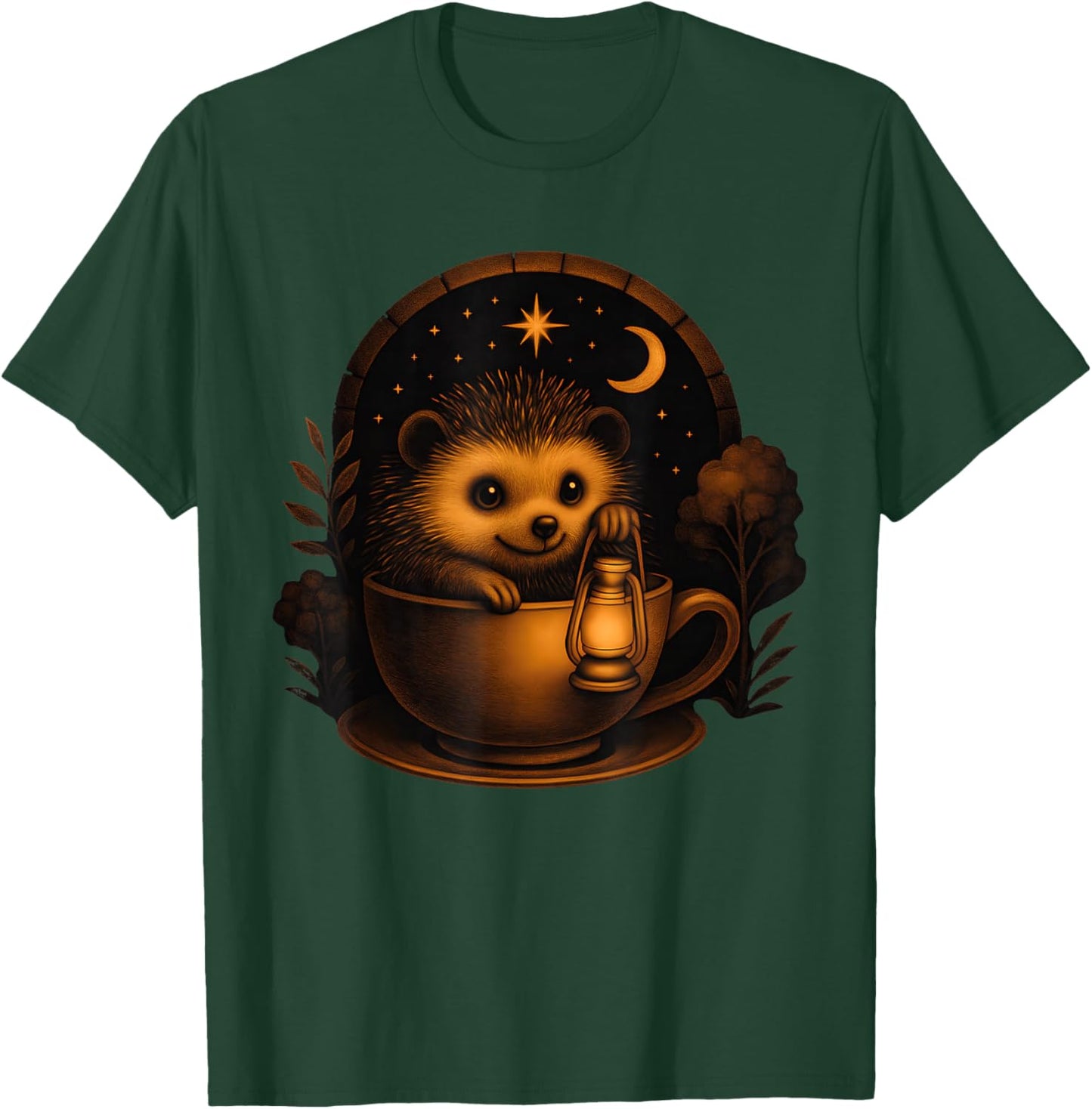 Hedgehog Animal Lover Cute Hedgehog T-Shirt - T-Shirt | Forest