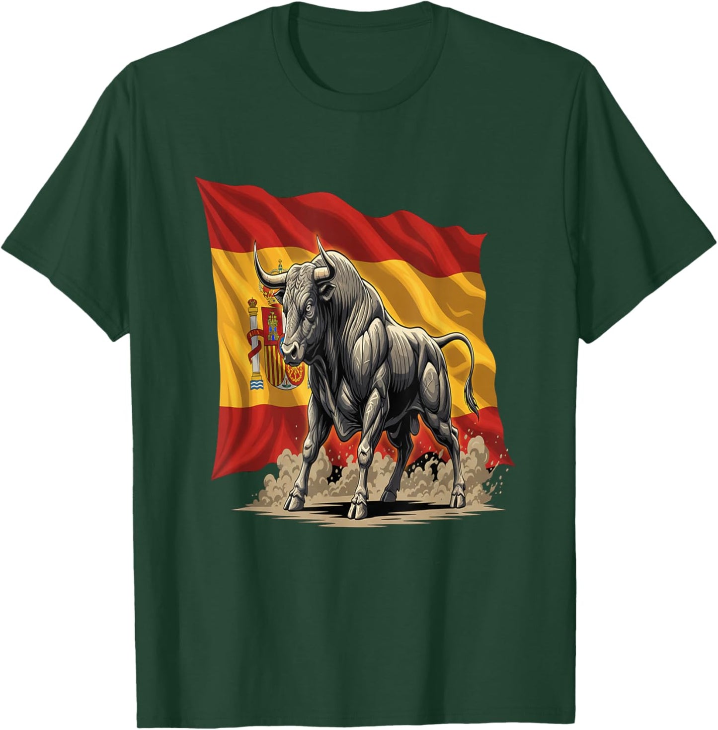 Spain , Spanish Clothes, Spain Shirts Spain T-Shirt - T-Shirt | Forest