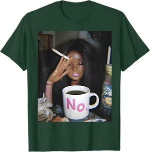 Distressed Doll Face Meme T-Shirt - T-Shirt | Forest