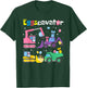 Eggscavator Easter Egg Hunt Construction Trucks Toddler Boys T-Shirt - T-Shirt | Forest