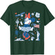 Disney Minnie Mouse USA Americana Collage 4th of July 250th T-Shirt - T-Shirt | Forest