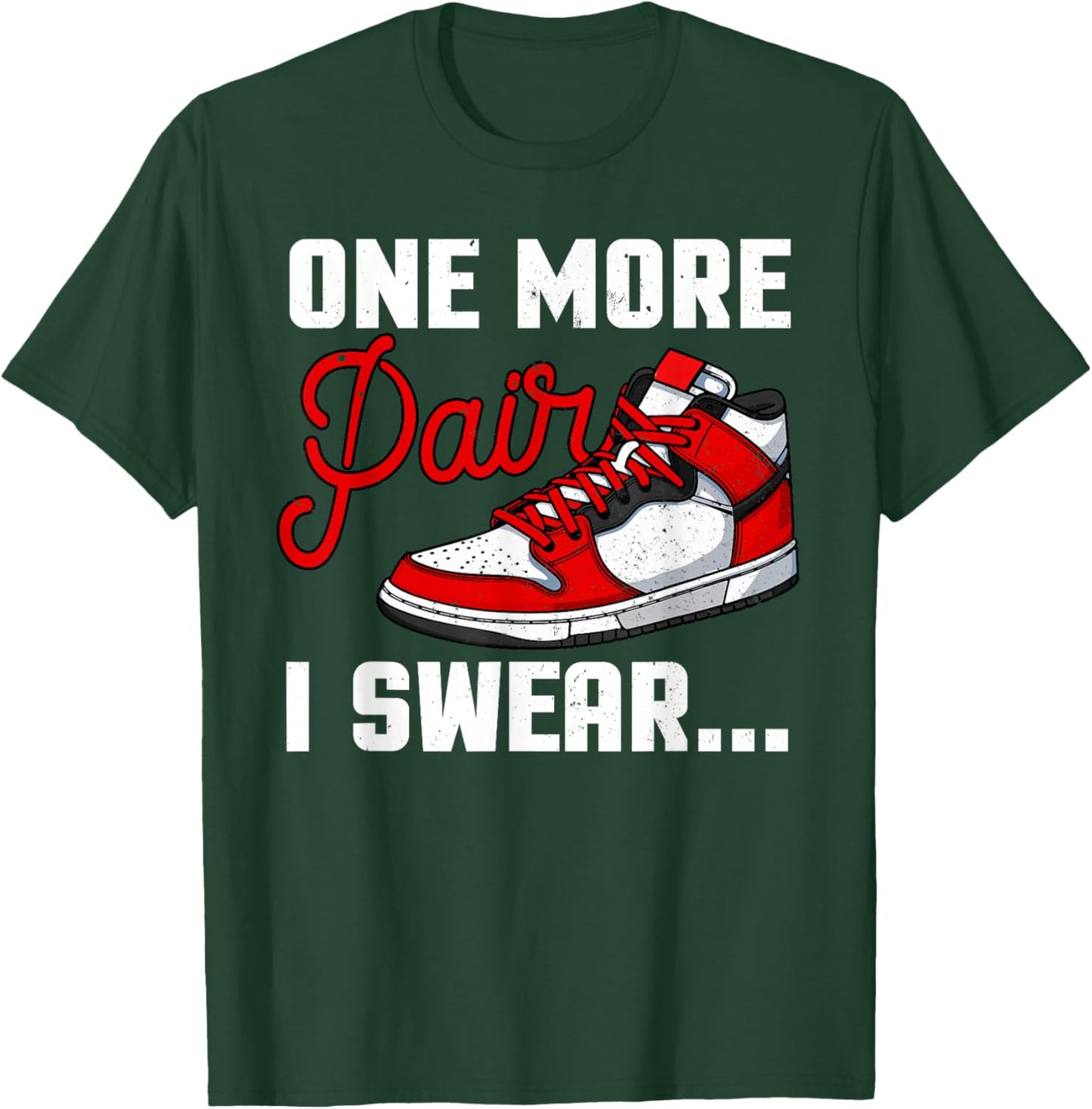 Funny Sneaker Design Women Shoe Head Sneaker Lovers T-Shirt - T-Shirt | Forest