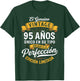 Vintage 95th Birthday Men Funny 95 Birthday Spanish T-Shirt - T-Shirt | Forest