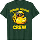 Duck Rubber Duckie Crew Peace Funny Matching Men Women Kids T-Shirt - T-Shirt | Forest