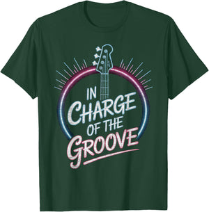 Bass Guitar Music Funny Bass-Player T-Shirt - T-Shirt | Forest