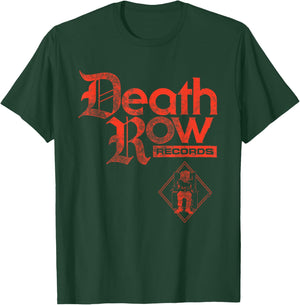 Official Death Row Records Gothic Logo T-Shirt - T-Shirt | Forest