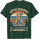 Vintage Hippie Grandma Like A Regular Grandma Only Groovier T-Shirt - T-Shirt | Forest